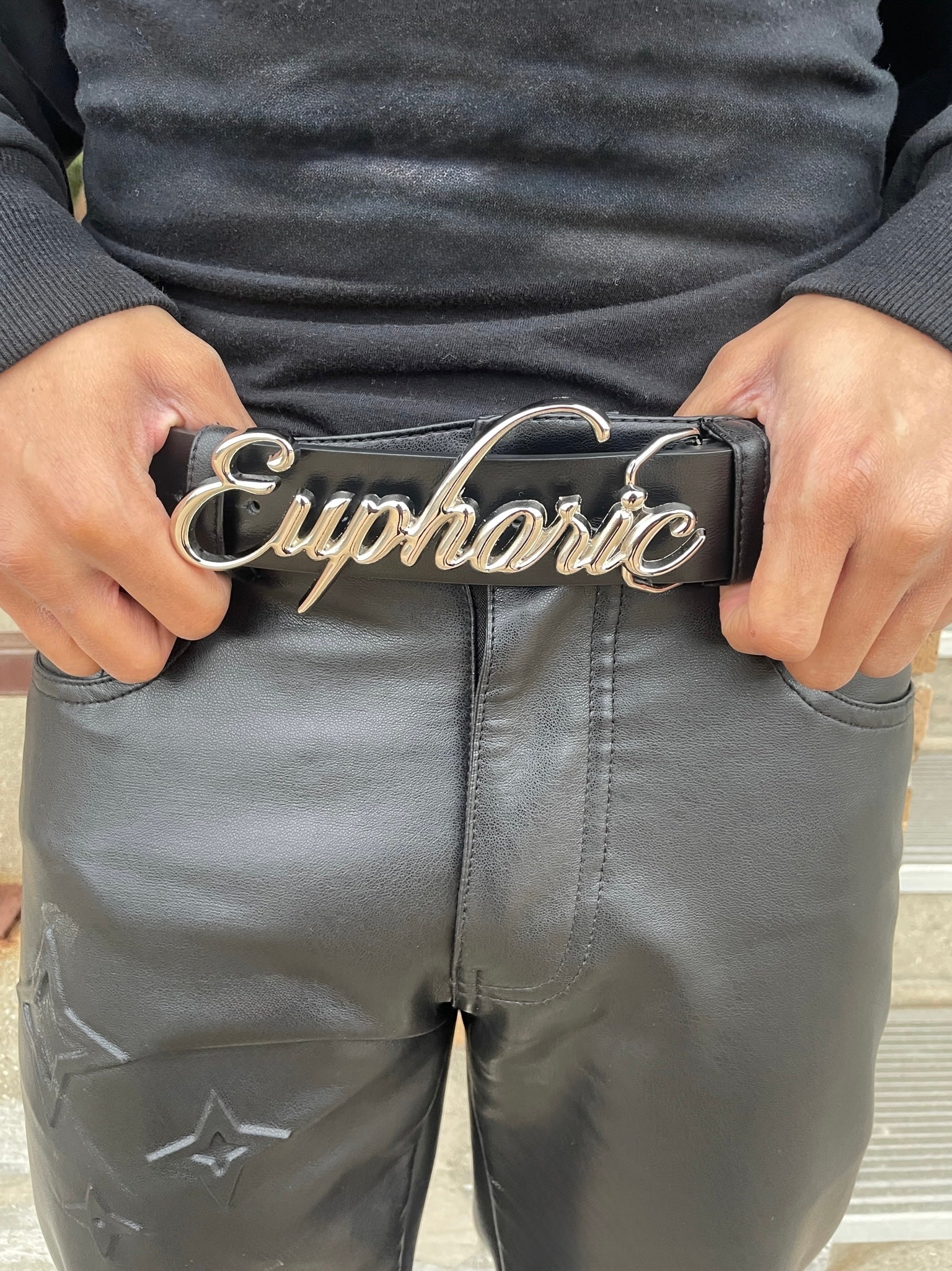 Black Euphoric Signature Belt - Image 4