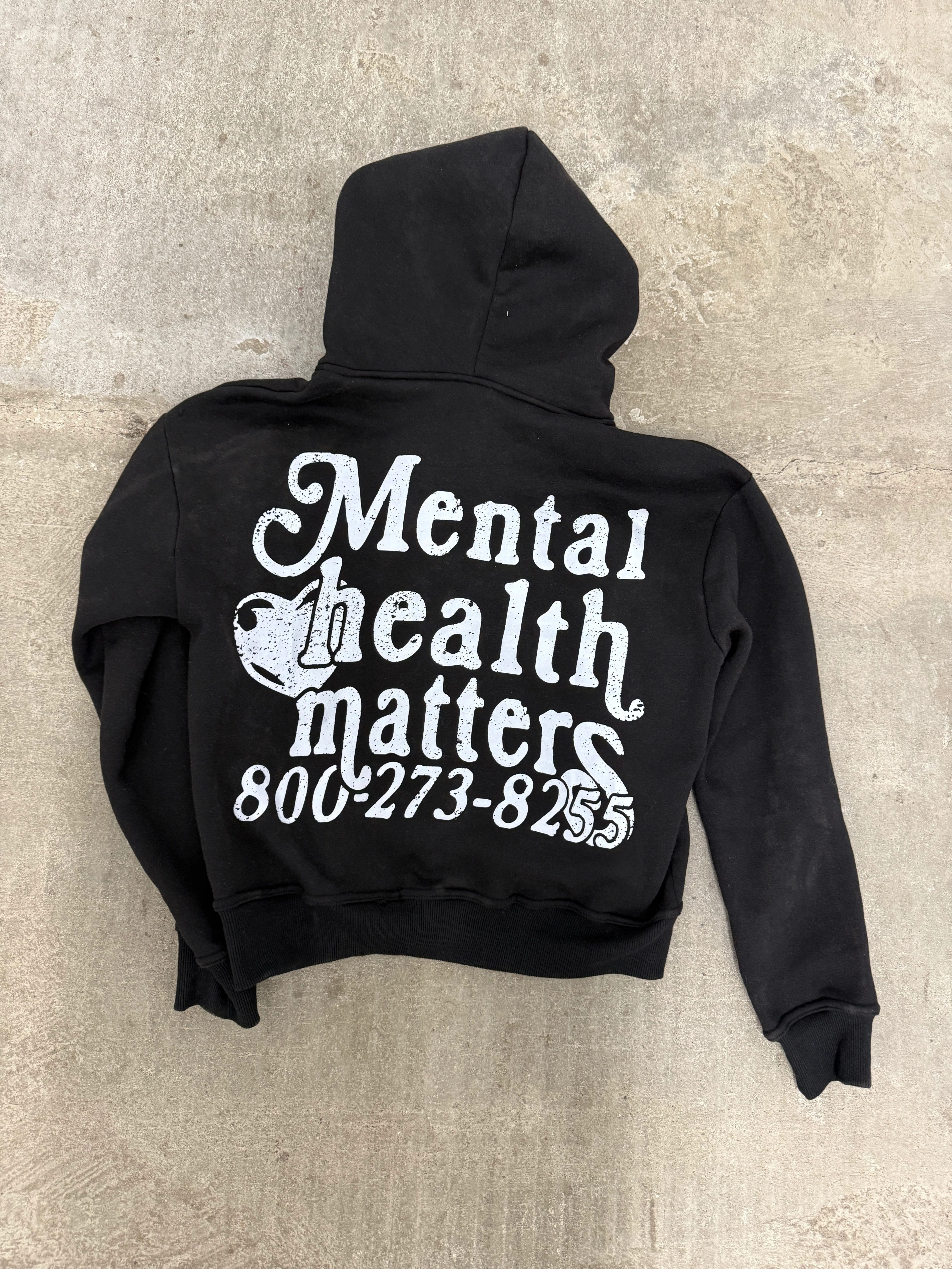 Mental Health Matters Zip Up - Black - Image 8