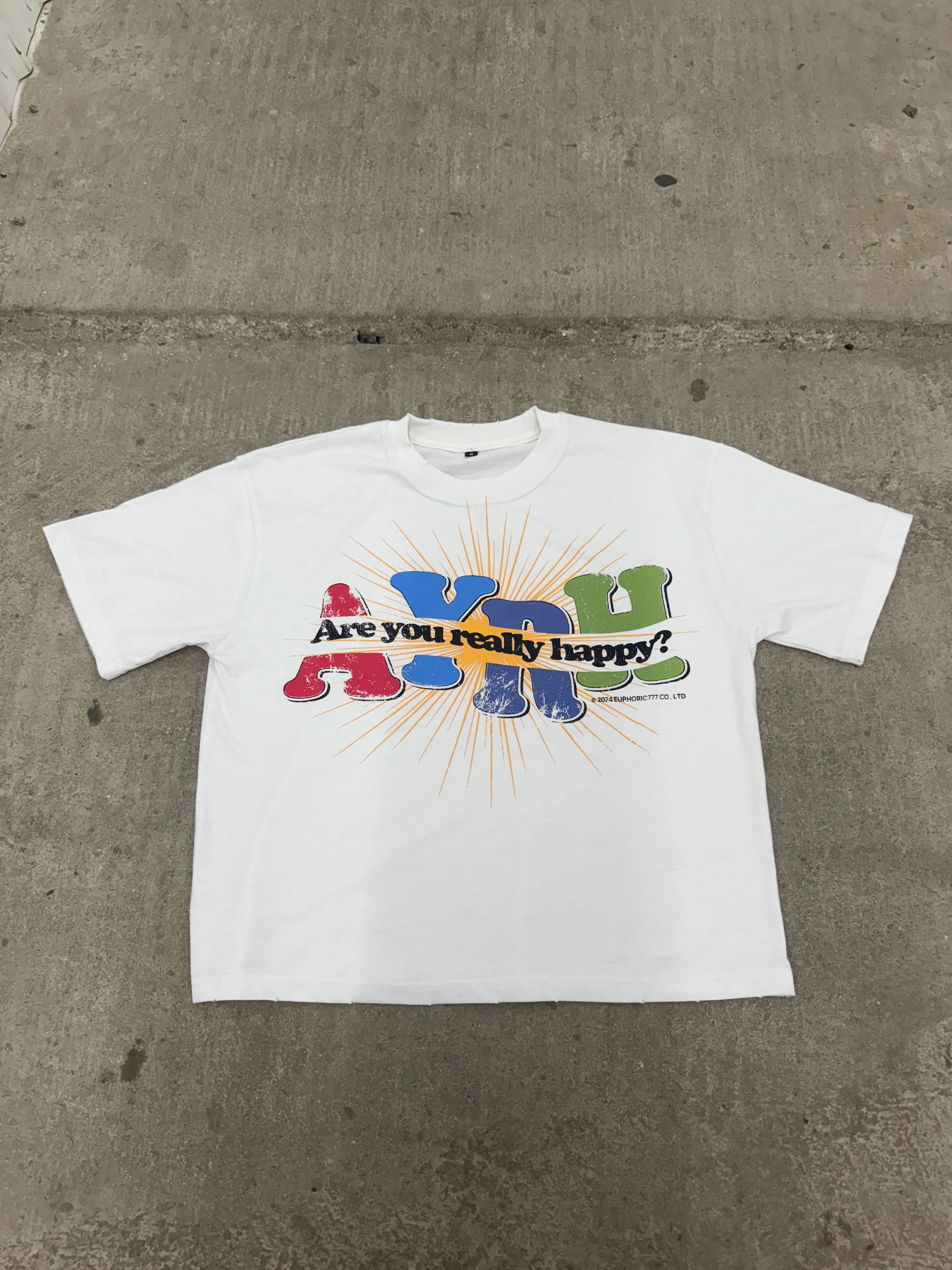 Vintage AYRH Tee - White - Image 3